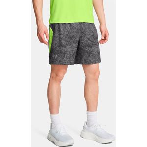 Under Armour Launch Pro 7inch Printed Shorts Grijs S Man