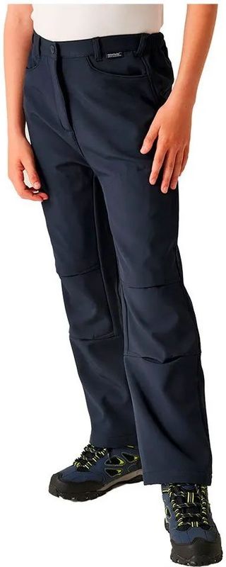 Regatta - Softshell Broek - Kinderwandelbroek - Weerbestendig - Gerecycled Geweven Stretch-Softshell