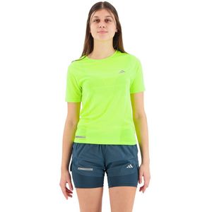 Adidas Ultimate Knit Short Sleeve T-shirt Geel S Vrouw
