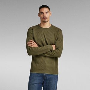 G-star Jirgi Tweeter Long Sleeve T-shirt Groen 2XL Man