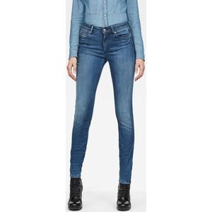 G-star Shape High Waist Super Skinny Jeans Blauw 25 / 34 Vrouw