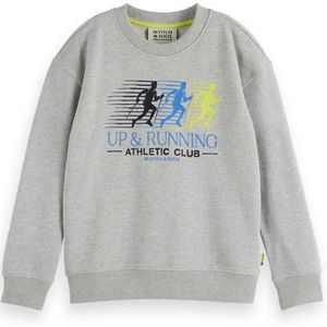 Scotch & Soda Relaxed Fit Front Artwork Sweatshirt