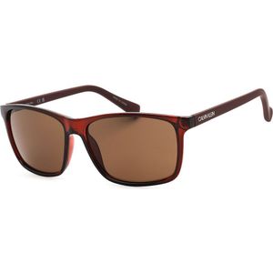 Calvin Klein Ck19568s-601 Sunglasses Rood Brown Man