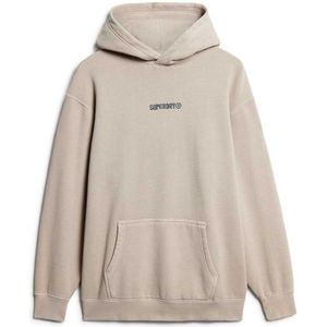 Superdry Micro Logo Graphic Loose Hoodie