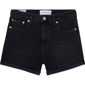 Calvin Klein Jeans Mid Rise Shorts Zwart 31 Vrouw