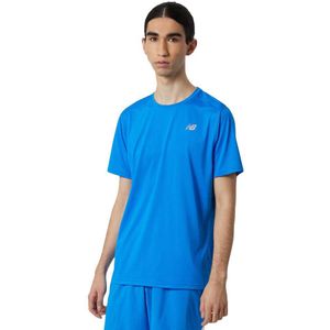 New Balance Accelerate Short Sleeve T-shirt Blauw XL Man