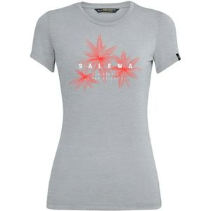 Salewa Lines Graphic T-shirt Met Korte Mouwen