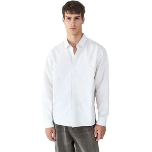 Balmohk Oversize Stripes Retiro Overhemd Met Lange Mouwen