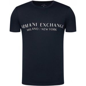 Armani Exchange 8nzt72-z8h4z Short Sleeve T-shirt Blauw XL Man