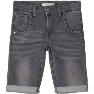 Name It Theo X-slim Super Stretch 5155 Shorts Grijs 3 Years