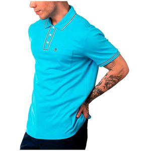 Original Penguin Earl Organic Interlock Korte Mouw Poloshirt