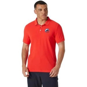 Helly Hansen - HP Race 2.0 - Korte Mouw Poloshirt - Rood - Oranje