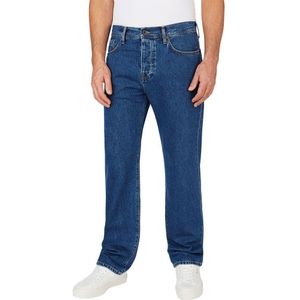 Pepe Jeans Pm207395 Relaxed Straight Fit Jeans Blauw 34 / 34 Man