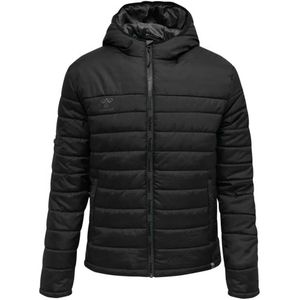 Hummel - hmlNORTH QUILTED HOOD JACKET - Winterjas - Geweven Ripstop - Zwart