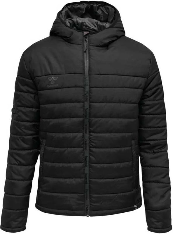 Hummel - hmlNORTH QUILTED HOOD JACKET - Winterjas - Geweven Ripstop - Zwart