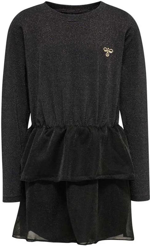 Hummel - hmlELLEN DRESS - Jurk - Lange Mouwen - Metallic Details