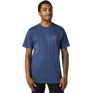 Fox Racing Lfs At Bay Premium Short Sleeve T-shirt Blauw S Man