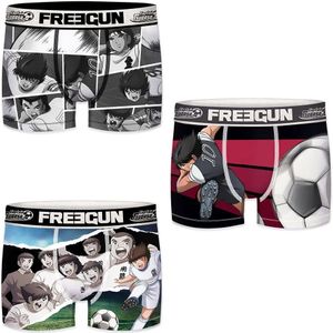 Freegun Oliver Benji Captain Tsubasa Microfiber Pk5485 Boxers 3 Eenheden