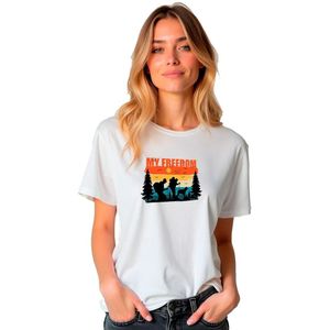 Kruskis My Freedom T-shirt Met Korte Mouwen