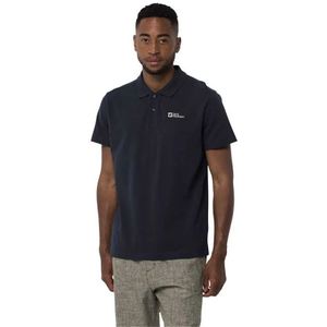 Jack Wolfskin Essential Korte Mouw Poloshirt