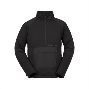 Volcom Tech Half Zip Sweatshirt Zwart S Man