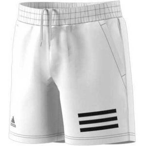 Adidas Badminton Club 3 Stripes Shorts Wit 7-8 Years Jongen