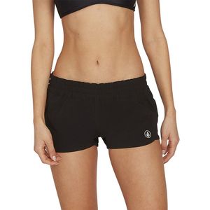 Volcom Simply Solid 2 Swimming Shorts Zwart L Vrouw