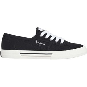 Pepe Jeans - Brady Basic - Sneakers - Wit - 100% Duurzaam Katoen