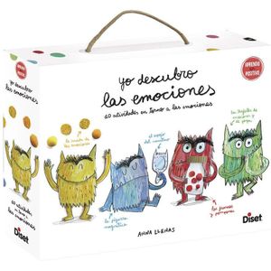 Diset I Learn In Positive: I Discover Emotions Board Game Veelkleurig 3-6 Years