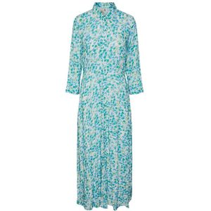 Yas Savanna Long Sleeve Long Dress Veelkleurig S Vrouw