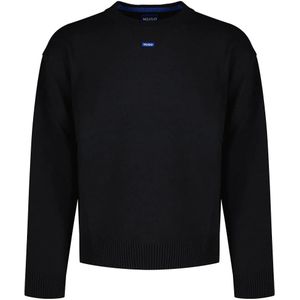 HUGO - San Casey - Trui - Grijs - Katoen