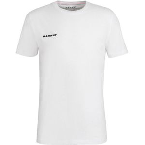 Mammut Logo Short Sleeve T-shirt Wit XS Man
