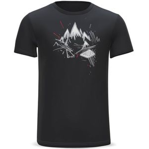 Millet Boulder Short Sleeve T-shirt Zwart 2XL Man