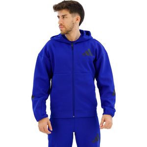 Adidas New Z.n.e Sweatshirt Met Rits Blauw / Tall Man