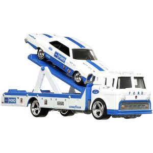 Hot Wheels Team Transport Mercedes Benz Vrachtwagen & Race