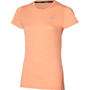 Mizuno - Impulse Core - T-shirt - Oranje - Korte Mouwen