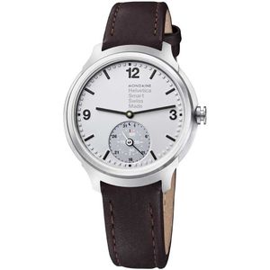 Mondaine Helvetica 1 Genuine Watch Zwart,Zilver 44 mm