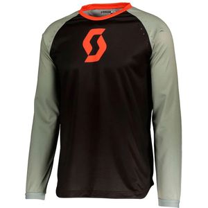 Scott 350 Track Evo Trui Met Lange Mouwen Zwart Man