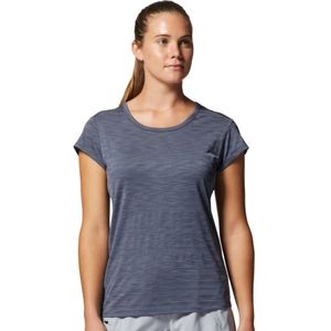Mountain Hardwear Mighty Stripe™ Short Sleeve T-shirt Blauw S Vrouw