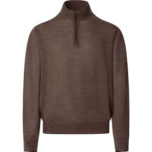 Hackett Merino Silk Half Rits Trui