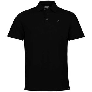 Head Racket Korte Mouw Poloshirt Zwart S Man