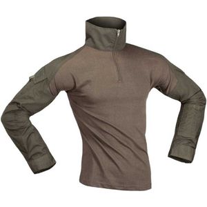 Invadergear Combat Long Sleeve T-shirt Bruin XS Man