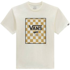Vans Classic Print Box Short Sleeve T-shirt Beige L Man
