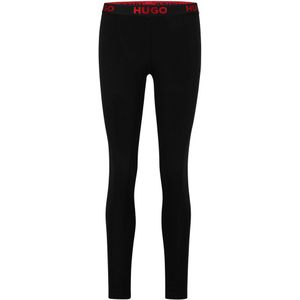 Hugo Sporty Logo_leggings 10250835 Sweat Pants Zwart 2XL Vrouw