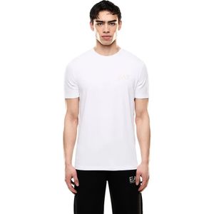 Ea7 Emporio Armani Train Gold Label Vi Pa T-shirt Met Korte Mouwen