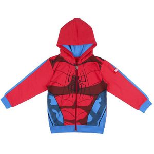Cerda Group Spiderman Full Zip Sweatshirt Rood 10 Years