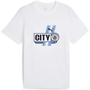 Puma Manchester City Fc Football Culture 25/26 T-shirt Met Korte Mouwen
