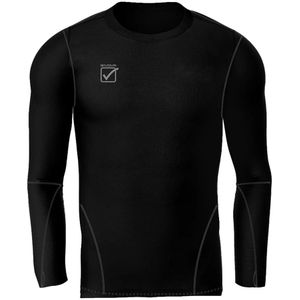 Givova - Touch - Trainingsshirt - Lange Mouwen - Technische Stof - Zwart