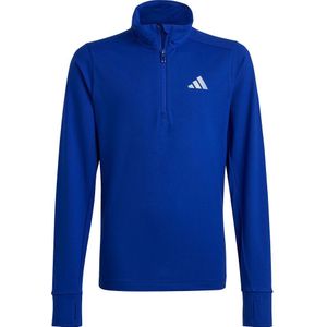 Adidas Run Jacket Blauw 11-12 Years Meisje