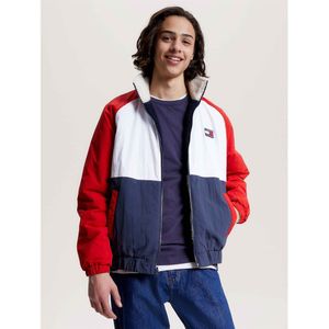 Tommy Jeans Reversible Sherpa Jacket Rood XL Man